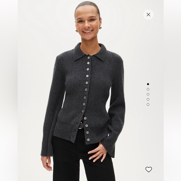 100% wool J Crew Milano cardigan sweater - Picture 3 of 3